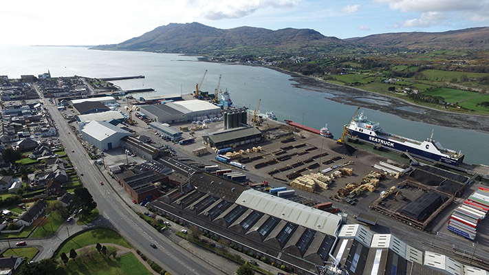 Warrenpoint Port also benefits from being able to cater for a mixed customer base.)